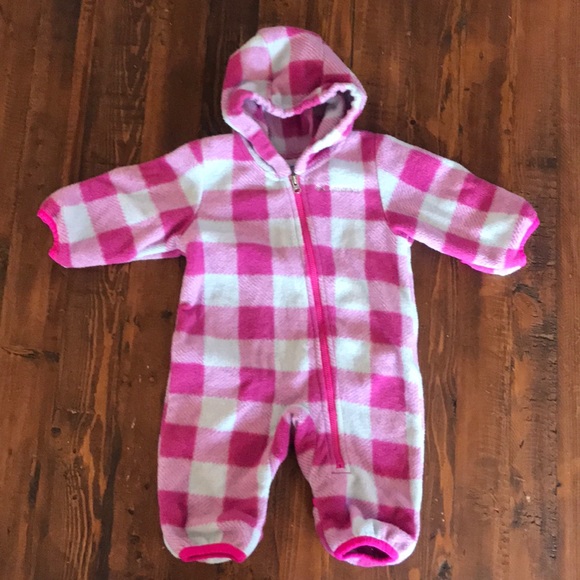 columbia baby fleece bunting